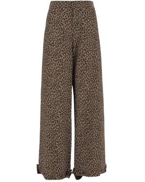 Sa Su Phi Wide Pants - Brown