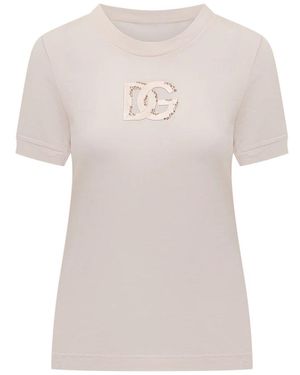 Dolce & Gabbana T-Shirts - Pink