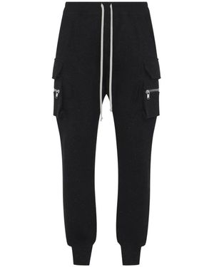 Rick Owens Broeken ,Zwart ,Mastodon Cargo