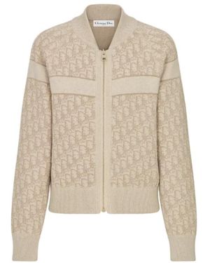 Dior Reversible Bomberjacke Mit Reißverschluss - Natur