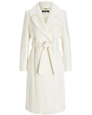 Ralph Lauren Belted Coats - White