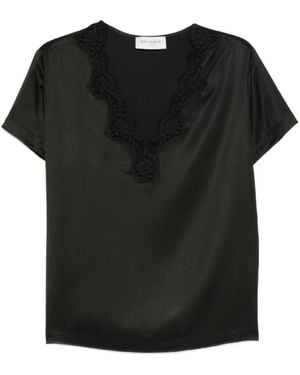 Ermanno Scervino T-Shirts - Black