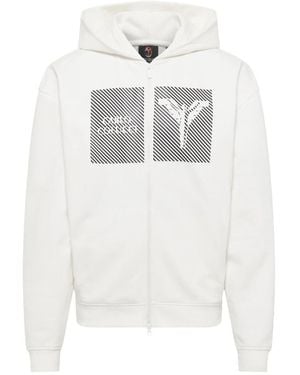 carlo colucci Hoodies & Sweatvesten ,Wit ,Jassen