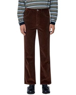 Marni Broeken ,Bruin ,Katoen Corduroy Straight-Leg Broeken