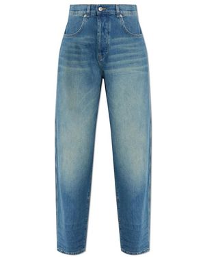 Moschino Jeans ,Blauw ,Katoen Wide-Leg Jeans