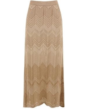 Akep Maxi Skirts - Natural