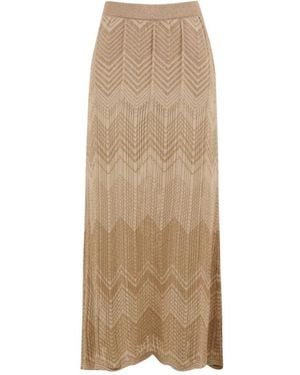 Akep Maxi Skirts - Natural