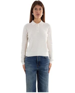 Lacoste Round-Neck Knitwear - Blauw