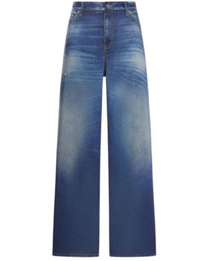 Golden Goose Wide Jeans - Azul