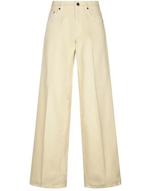 Haikure Wide Jeans - Natural