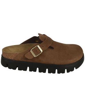 Birkenstock Boston Chunky Narrow Fit - Bruin