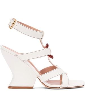 Alberta Ferretti High Heel Sandals - White