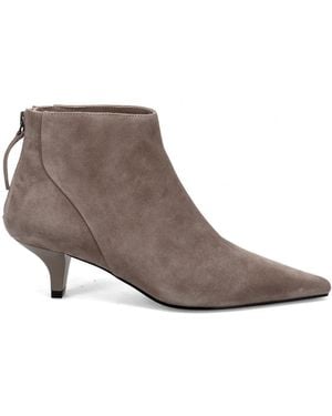 Jeannot Heeled Boots - Marrone