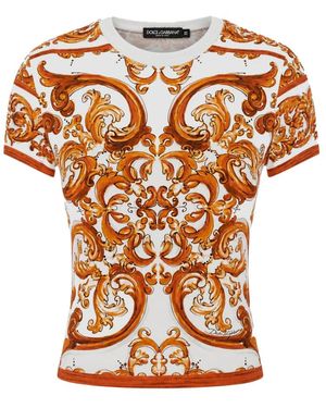 Dolce & Gabbana T-Shirts - Orange