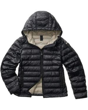 Blauer Jassen ,Blauw ,Leer Ellis Jas - Zwart