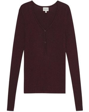 Birgitte Herskind V-Neck Knitwear - Purple