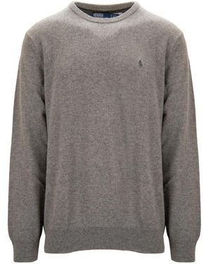Ralph Lauren Round-Neck Knitwear - Gris