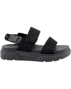 Timberland Flat Sandals - Black