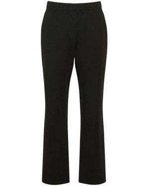 Weekend by Maxmara Rechte Cropped Broek - Zwart