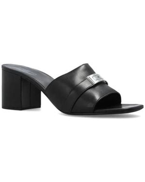 Tory Burch Schoenen ,Zwart ,Leer Sandalen