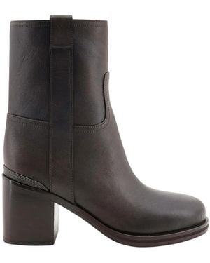 Brunello Cucinelli Heeled Boots - Nero