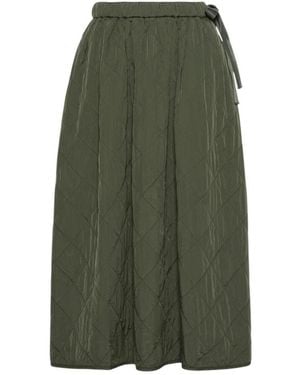 Weekend by Maxmara Rokken ,Groen ,Polyester Gonna Midi Trapuntata