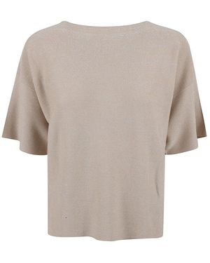 Fabiana Filippi Round-Neck Knitwear - Grey