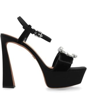 Dolce & Gabbana High Heel Sandals - Black