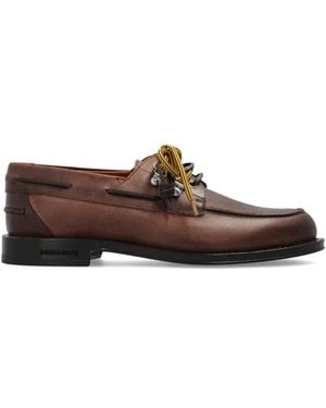 DSquared² Laced Shoes - Marrone