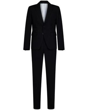 DSquared² Single Breasted Suits - Black