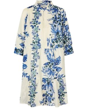 Lolly's Laundry Shirt Dresses - Blue