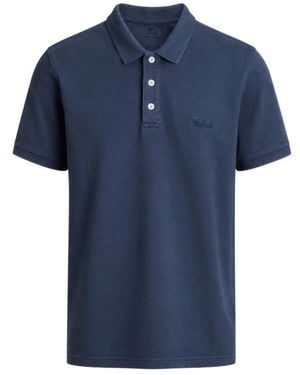 Woolrich Polo Shirts - Blue