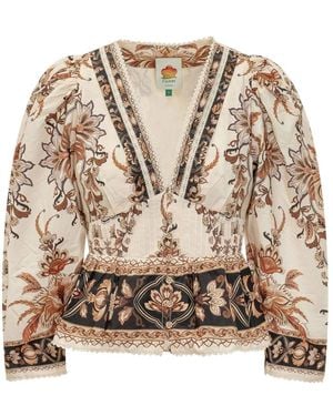 FARM Rio Blouses - Marron