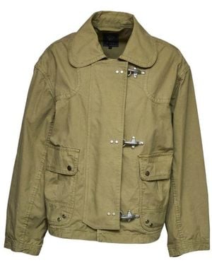 Fay Light Jackets - Green