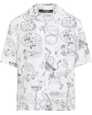 Jacquemus Short Sleeve Shirts - Blanco