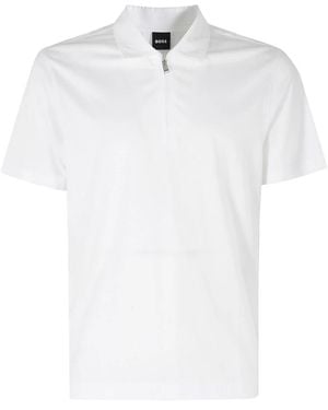 BOSS Polo Shirts - Blanco
