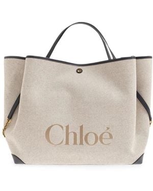 Chloé Tassen ,Veelkleurig ,Leer Handbags - Naturel