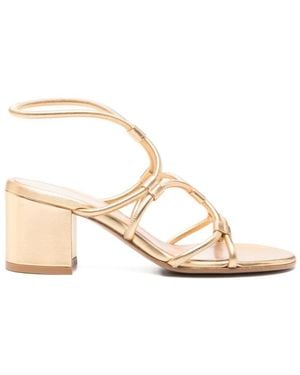 Gianvito Rossi High Heel Sandals - Metallic