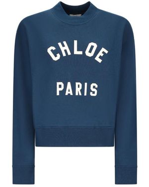 Chloé Sweatshirts - Blue