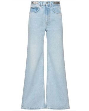 Rabanne Boot-Cut Jeans - Blue