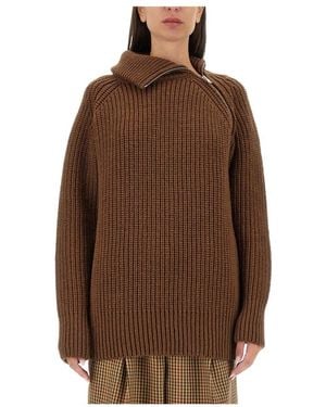 Dries Van Noten Turtlenecks - Marron
