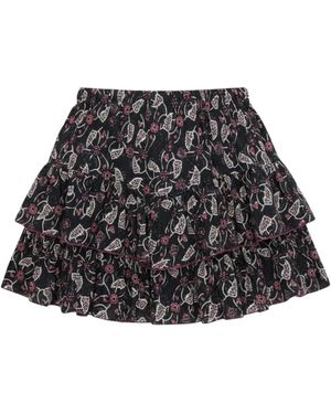 Isabel Marant Rokken ,Zwart ,Short Skirts - Grijs