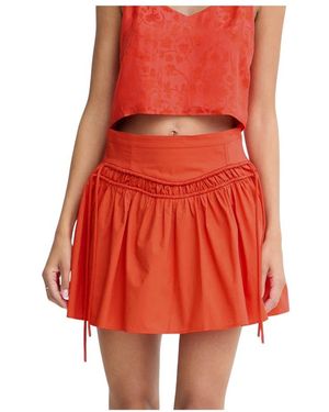 Pinko Short Skirts - Rosso