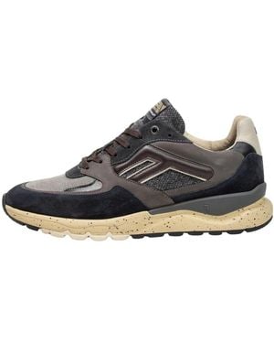 Floris Van Bommel De Treener Sneakers - Blauw