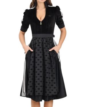 adidas Dirndl Jurk - Zwart
