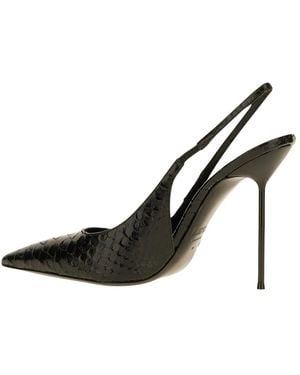 Paris Texas Lidia 105 Slingback - Schwarz