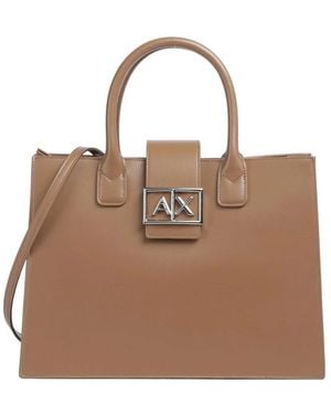 ARMANI EXCHANGE Tote Bags - Marrone