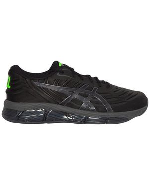 Asics Geprägte Sneakers - Schwarz