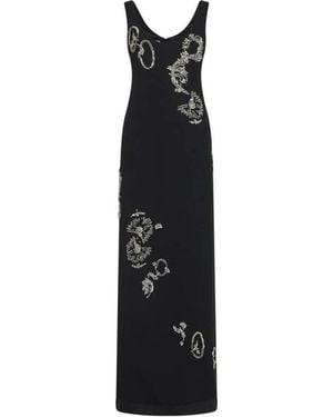 Dries Van Noten Maxi Dresses - Black