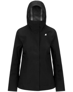 K-Way Rain Jackets - Black